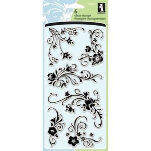 Inkadinkado Sketchy Flourishes Stamp Set
